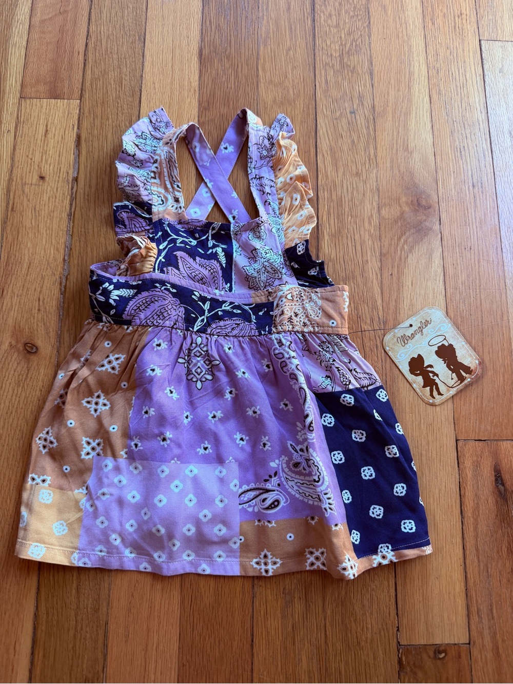 NEW Wrangler bandana print dress